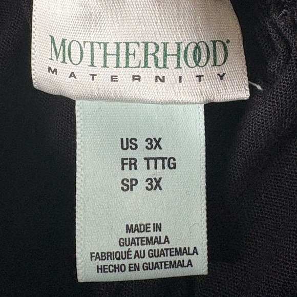 Black Secret Fit Belly Plus Size Maternity Shorts Size 3X - Picture 7 of 12